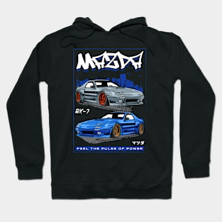 RX7 1989 JDM Car Hoodie